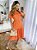 Vestido Malha Midi Maitê Orange - Imagem 3