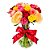 Buquê 24 Rosas Coloridas - Imagem 1