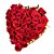 Coração de Rosas Vermelhas - Imagem 1