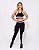 CONJUNTO MOTIVATION COLLECTION - PRETO ROSE - Imagem 1