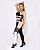 CONJUNTO MOTIVATION COLLECTION - PRETO ROSE - Imagem 3