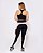 CONJUNTO MOTIVATION COLLECTION - PRETO ROSE - Imagem 2