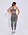 CONJUNTO ACADEMIA TOP E LEGGING- CINZA ROSE- - Imagem 3
