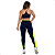 CONJUNTO FITNESS TOP E LEGGING COM DETALHES VERDE NEON - Imagem 3