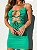 Vestido de Alça Tubinho com Amarração no Decote Rebeca Verde - Imagem 1