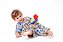 Pijama Infantil Macacão Unissex Abecedário Colorido - Imagem 5