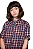 PIJAMA XADREZ  GOLA ROMÂNTICA MENINA VERMELHO - Imagem 2