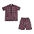 PIJAMA XADREZ GOLA PADRE MENINOS VERMELHO - Imagem 7