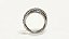 segmento aço dupla fileira de pedras zirconia 8mm - Imagem 4