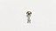 Australiano aço 0.80 x 8mm pedra 1,50mm - Imagem 1