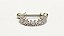 Conch folheado com pedra 11mm - Imagem 1