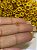 Labret titânio gold coração vazado 8mm rosca interna - Imagem 1