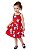 Vestido Infantil Tommy Hilfiger Floral – Vermelho - Imagem 1
