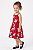 Vestido Infantil Tommy Hilfiger Floral – Vermelho - Imagem 5