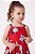 Vestido Infantil Tommy Hilfiger Floral – Vermelho - Imagem 3