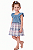 Vestido Infantil Calvin Klein – Chambray com Saia de Tule Xadrez - Imagem 4