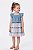 Vestido Infantil Calvin Klein – Chambray com Saia de Tule Xadrez - Imagem 3