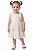 Vestido Bebê OshKosh Listrado em Tons Pastéis - Imagem 1