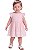 Vestido Bebe Calvin Klein Jeans Rosa - Imagem 1
