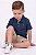 Conjunto Infantil Calvin Klein Polo Azul e Bermuda Caqui - Imagem 2