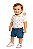 Camisa Gola Polo Bebe Tommy Hilfiger - Imagem 1