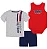 Conjunto 3 peças baby Tommy Hilfiger - Imagem 3