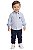 Conjunto Infantil Tommy Hilfiger Camisa Social Calça Jogger - Imagem 1