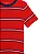 Camiseta Infantil Tommy Hilfiger vermelha listras - Imagem 2