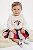 Conjunto Bebê Tommy Hilfiger - Blusa Pelúcia Off-White e Saia Plissada - Imagem 2