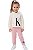 Conjunto Infatil Calvin Klein em Moletom - Imagem 1