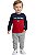 Conjunto Bebê Tommy Hilfiger Calça em Moletom e camiseta - Imagem 1