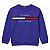 Conjunto Moletom Infantil Tommy Hilfiger Azul Royal Sem Fleece - Imagem 5