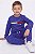 Conjunto Moletom Infantil Tommy Hilfiger Azul Royal Sem Fleece - Imagem 2