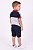 Conjunto Infantil Tommy Hilfiger Polo Color Block e Bermuda Azul-Marinho - Imagem 5