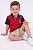 Conjunto Infantil Tommy Hilfiger Polo Vermelha e Bermuda Bege - Imagem 3
