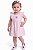 Vestido Infantil Tommy Hilfiger Rosa bebe - Imagem 3