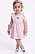 Vestido Infantil Tommy Hilfiger Rosa bebe - Imagem 5