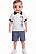 Conjunto Bebê Tommy Hilfiger Polo Branca e Bermuda Azul - Imagem 4