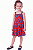 Vestido Infantil Tommy Hilfiger Floral – Vermelho - Imagem 1