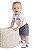 Conjunto Bebê Tommy Hilfiger Body Polo Branco e Bermuda - Imagem 1