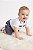 Conjunto Bebê Tommy Hilfiger Body Polo Branco e Bermuda - Imagem 2