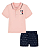 Conjunto Bebê Tommy Hilfiger Polo Rosa - Imagem 2