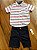 Conjunto Infantil Tommy Hilfiger Camisa + Bermuda Azul-Marinho - Imagem 4