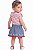 Conjunto Bebê Tommy Hilfiger – Blusa Listrada + Saia com Corações - Imagem 3