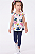 Conjunto Infantil Baby Gap – Batinha Floral + Legging - Imagem 2