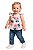Conjunto Gap Infantil – Batinha Floral + Calça Jean - Imagem 1