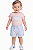 Conjunto Bebê Tommy Hilfiger – Camiseta com Laços + Shorts Listrado - Imagem 3