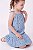 Vestido Infantil Tommy Hilfiger Chambray com Flores Bordadas - Imagem 2