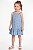 Vestido Infantil Tommy Hilfiger Chambray com Flores Bordadas - Imagem 5
