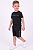 Conjunto Infantil Tommy Hilfiger Camiseta Preta e Bermuda - Imagem 5